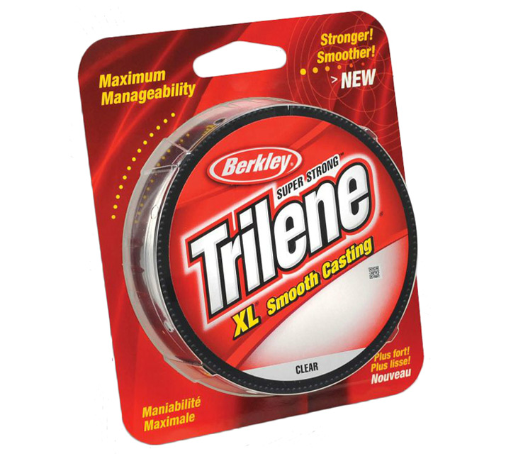 Berkley Trilene XL (clear); 270 m; 0,24 mm; 5,2 kg.