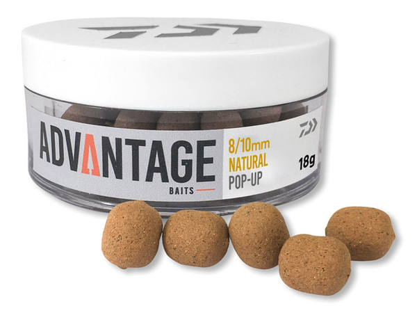 Daiwa Advantage Pop Up; Natural; 8/10 mm