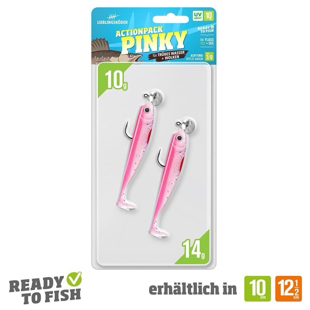 Lieblingsköder Actionpack Pinky; 10cm