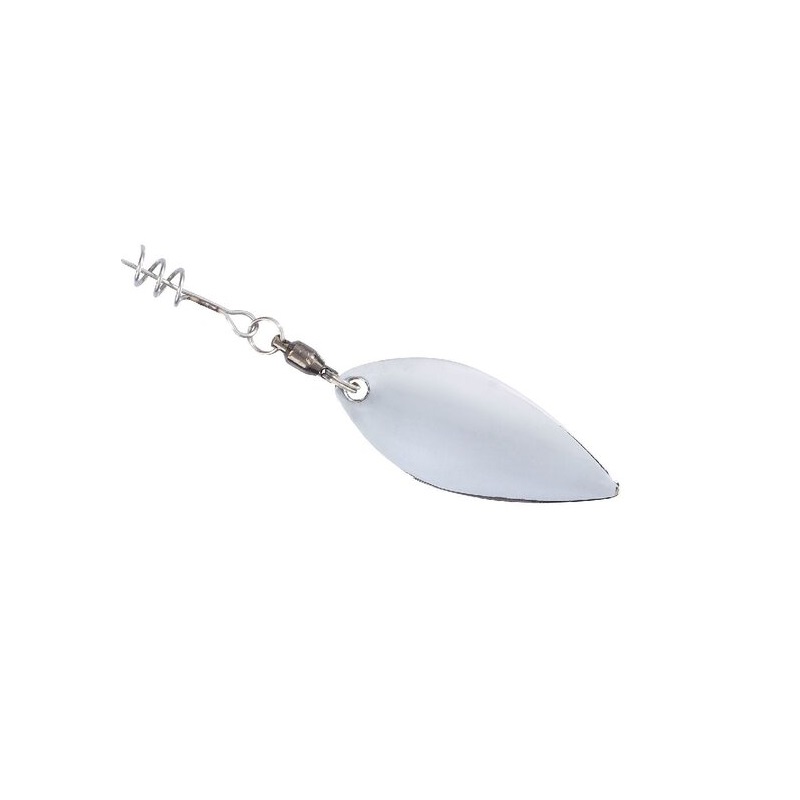 Behr Spinner-Blättchen mit Federschraube; Silber; 2 Stück