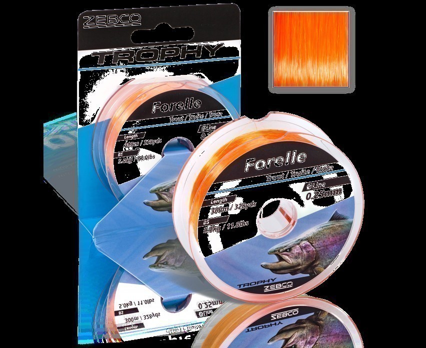 Zebco Trophy Zielfischschnur Waller 0,65 mm / 26,9 kg 100 m