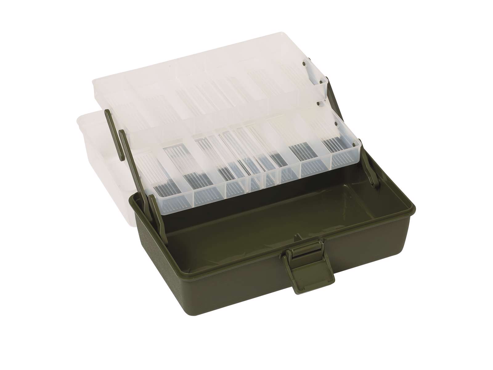 Kinetic Tackle Box 3 Drawers M /Clear/Green