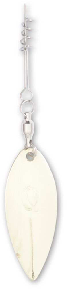 Quantum Screw in Blade "Willow Leaf" Gold; 30 mm; 2 Stück