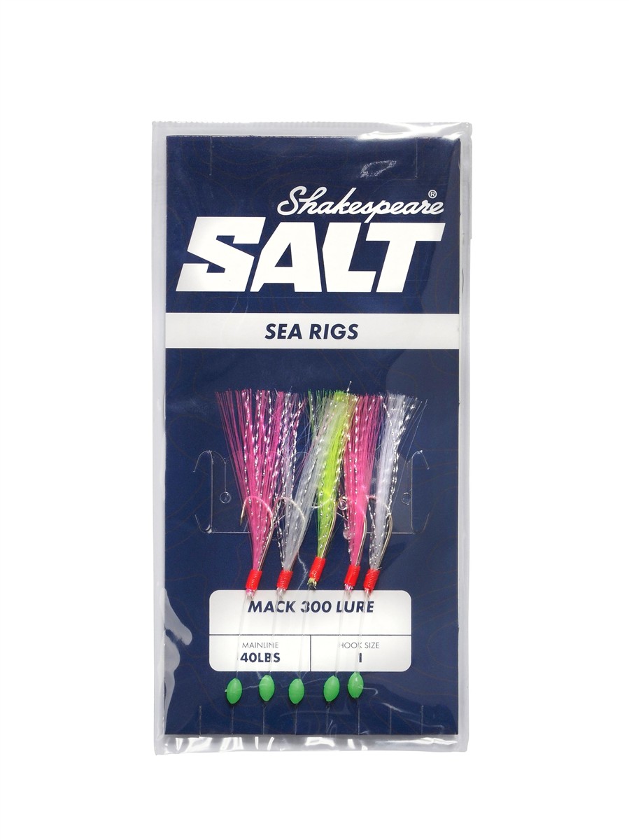 Shakespeare Mack 300 Lure Rig; 1; 40 Lbs.