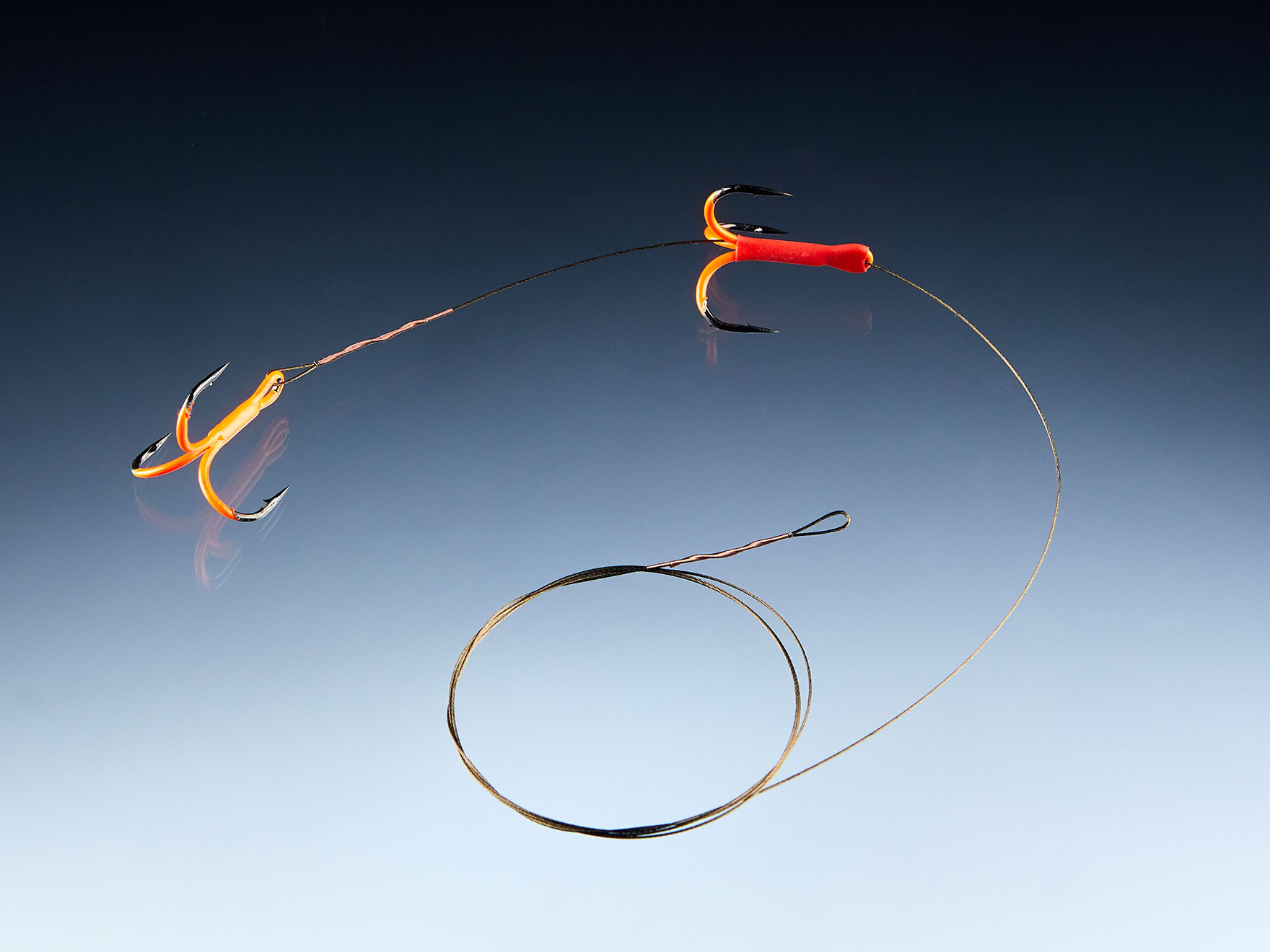 Balzer MK Adventure Makrele / Hering Doppel-Drilling System, verschiebbar #4/0 9kg 70 cm