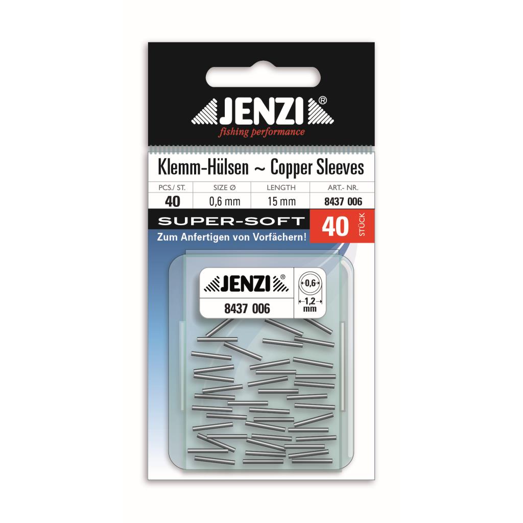 Jenzi Klemm-Hülsen; ca. 40 Stk. # 1,0 mm
