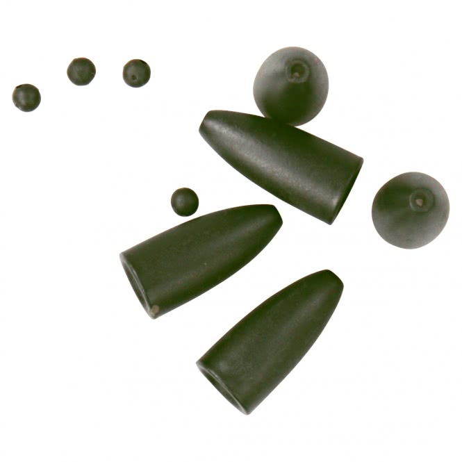 MAD Sliding Back Lead & Breads; 10 Gramm; 4 mm Breads; 7 Stück