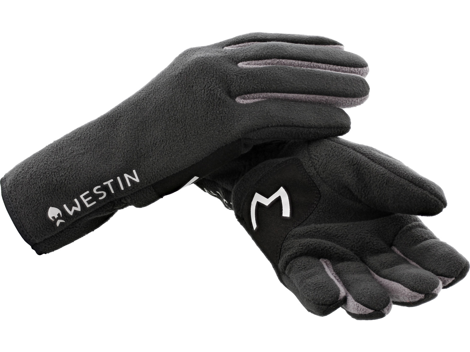 Westin Full Fleece Gloves Carbon Black X-Large
