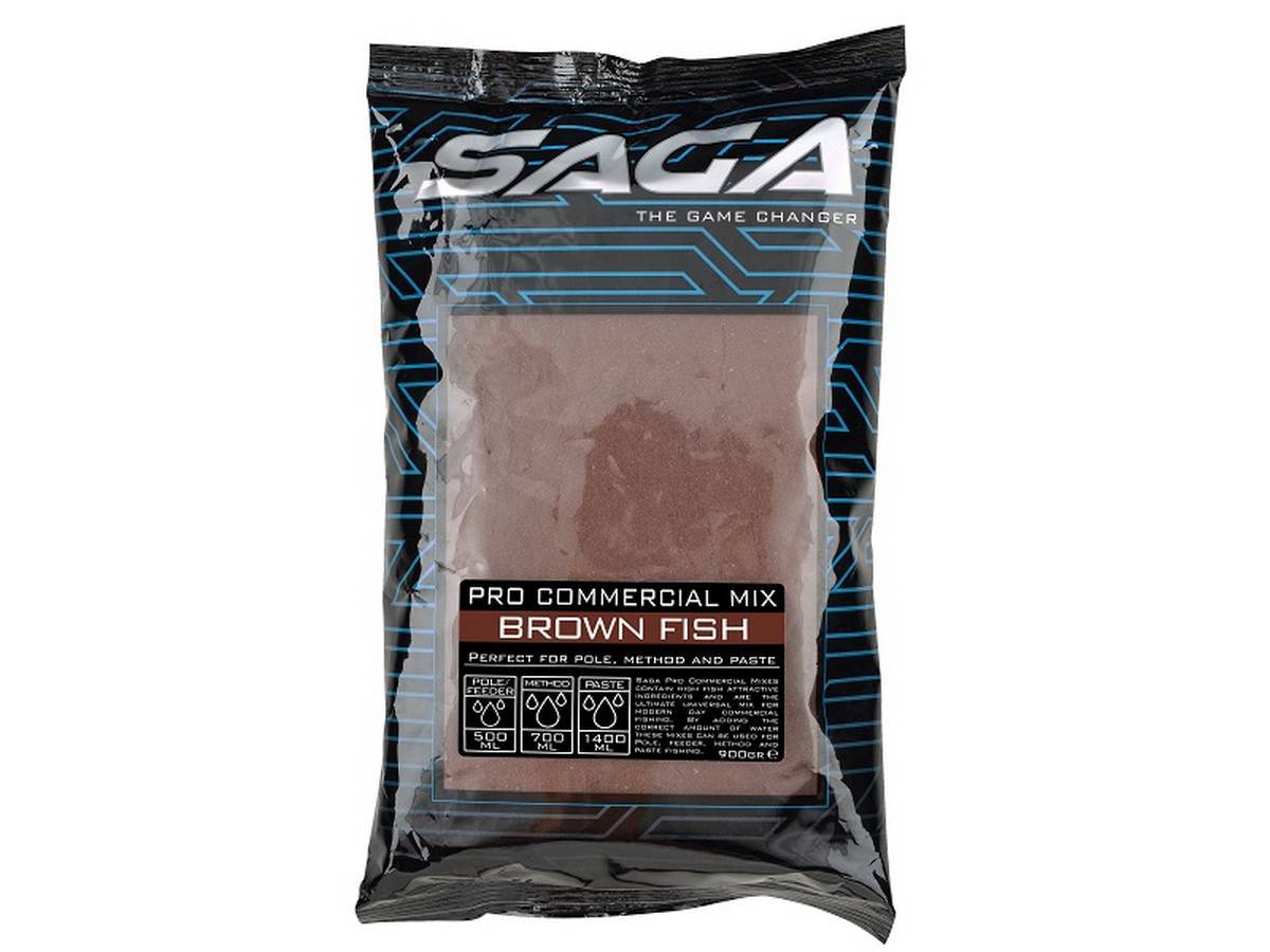 Saga Pro Commercial Mix; Brown Fish; 900 gr.