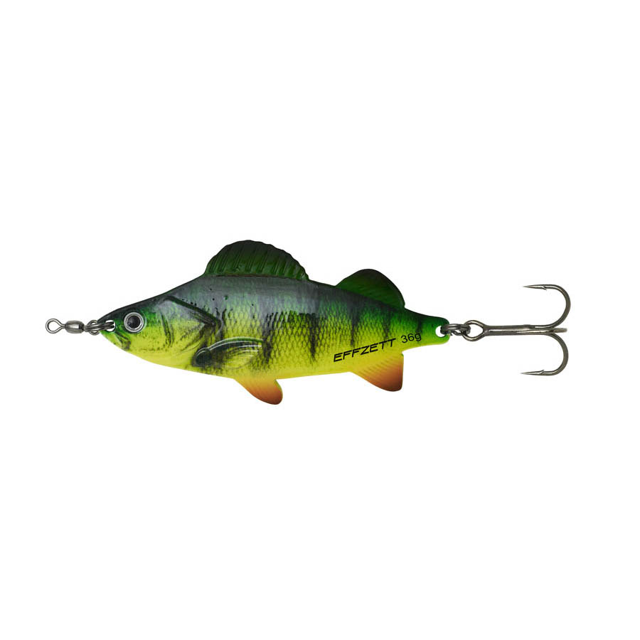 DAM EFFZETT® PERCH SPOONS; Fire Perch UV; 17 gr.; 7 cm