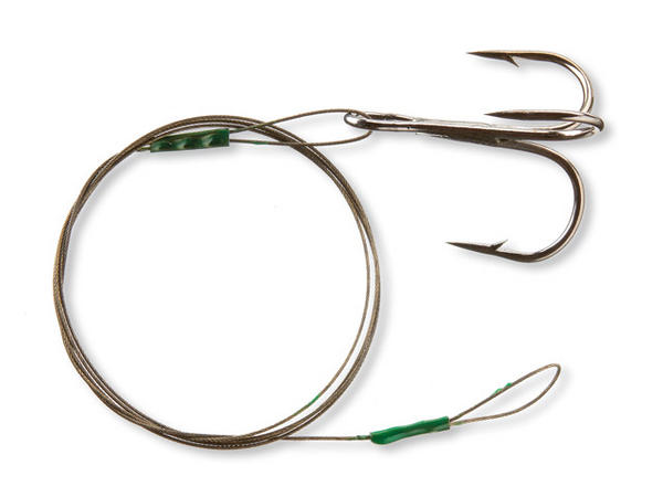 Cormoran Stahlvorfach mit Drilling 7 x 7; Gr. 1; L: 50 cm; 9,0 Kg.; 1 Stück