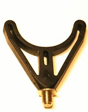 Das fängt Rutenauflage U; Schwarz