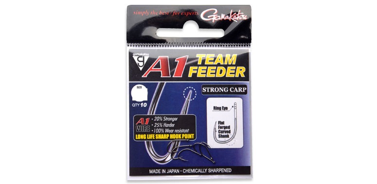Gamakatsu A1 Team Feeder Strong Carp Gr. 10