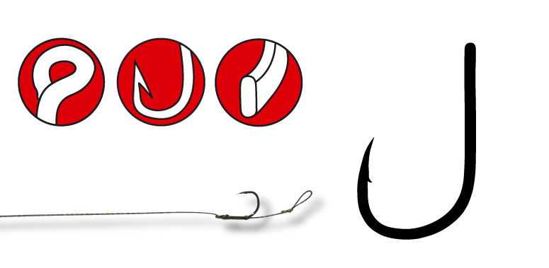 Gamakatsu Hook A1 G-Carp Specialist; Gr. 6; 10 Stück