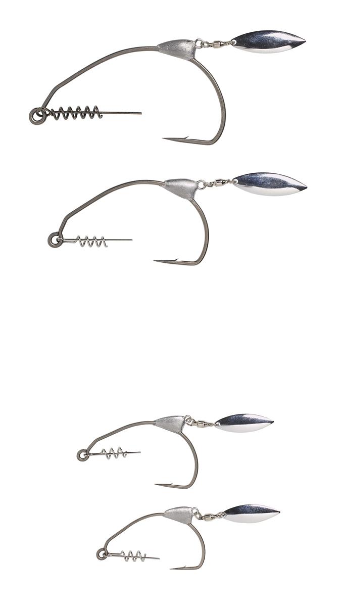 Savage Gear WEEDLEES EWG HOOKS; Sz. 10/0; Qty. 2