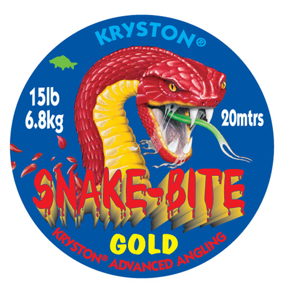 Kryston Snake Bite Gold Super Braid Anti Tangle; 20m; 6,8 kg