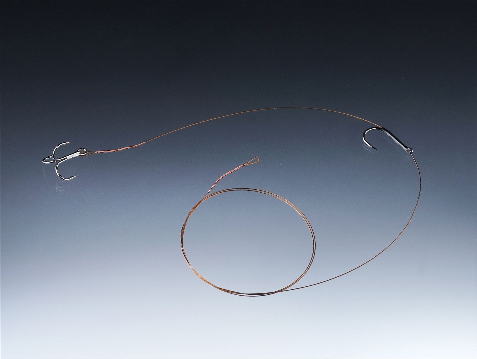 Balzer MK Adventure Matze´s Einzelhaken- / Drillings-Kombi Rig #6 70 cm 9 kg Köderfischgröße 5 - 8 cm